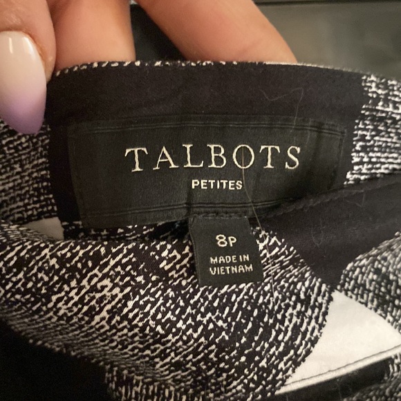 TALBOTS gingham preppy skirt - Picture 2 of 3